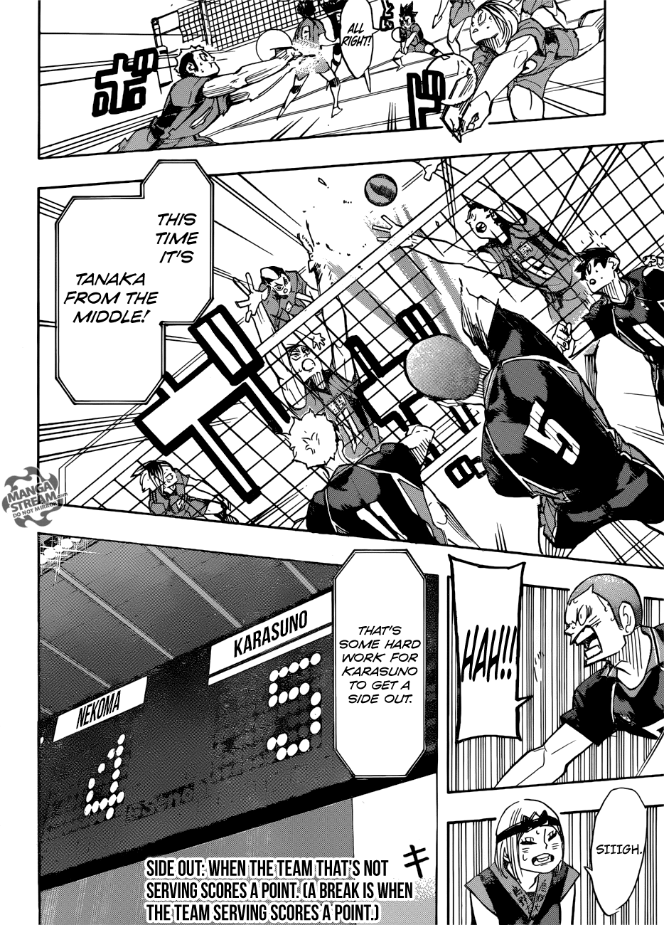 Haikyuu!!, Chapter 306 image 16